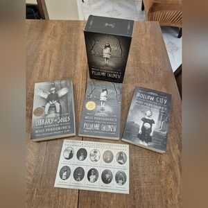 Miss Perigrines Peculiar Children 3 Book Boxed Set By Ransom Riggs